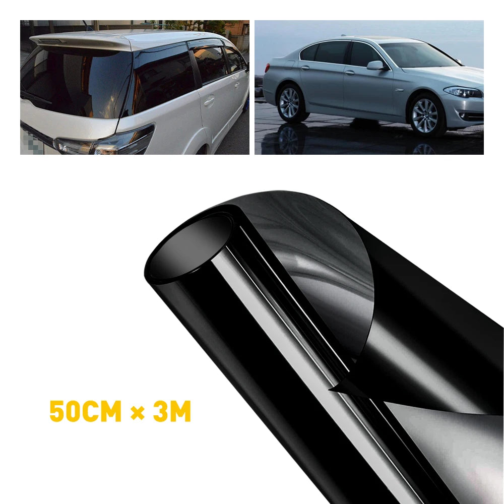 Car Window Privacy Tint Film With Static Cling UV Protection