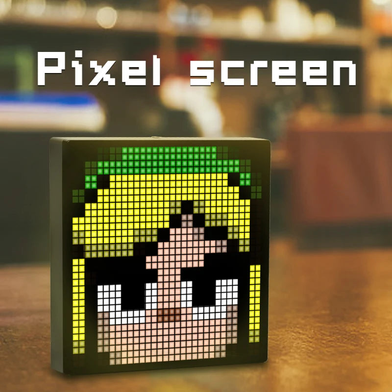 Programmable LED Pixel Display for Custom Text and Animated Art