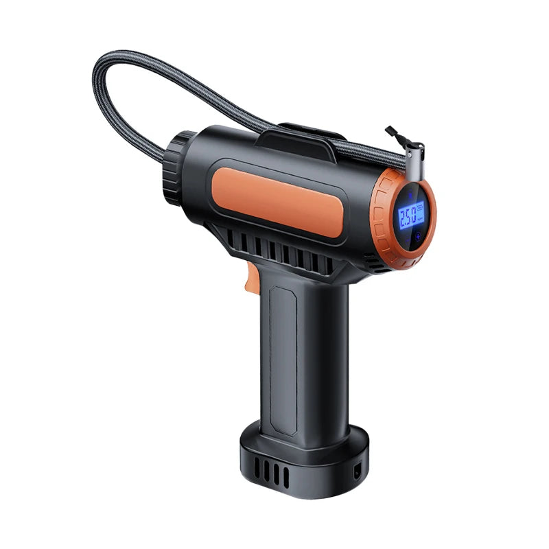Belibuy Portable Air Compressor 150pspsi Car Tyre Inflator Dual-Cylinder Design