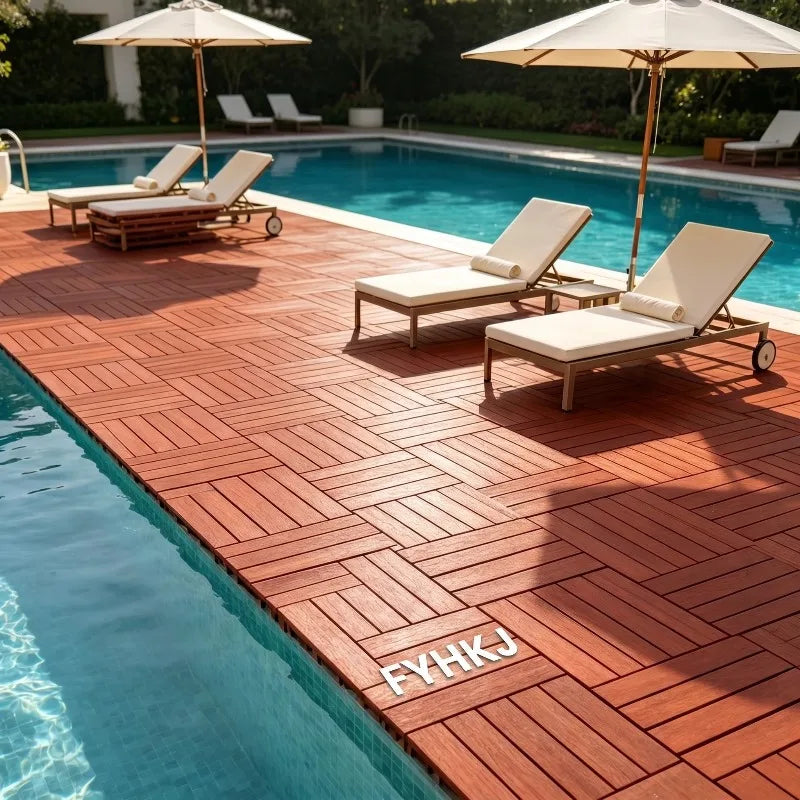 Interlocking Plastic Floor Tiles Waterproof Anti Slip Indoor Outdoor Flooring