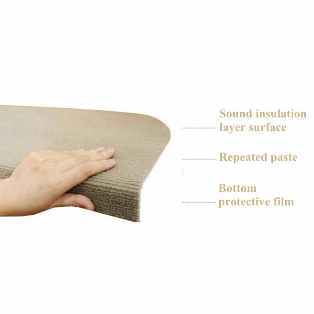 Bymaocar Non Slip Carpet Stair Treads for Safe Home Protection