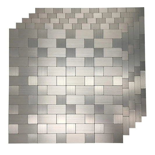 Art3d Peel And Stick Backsplash Tiles Self Adhesive Metal