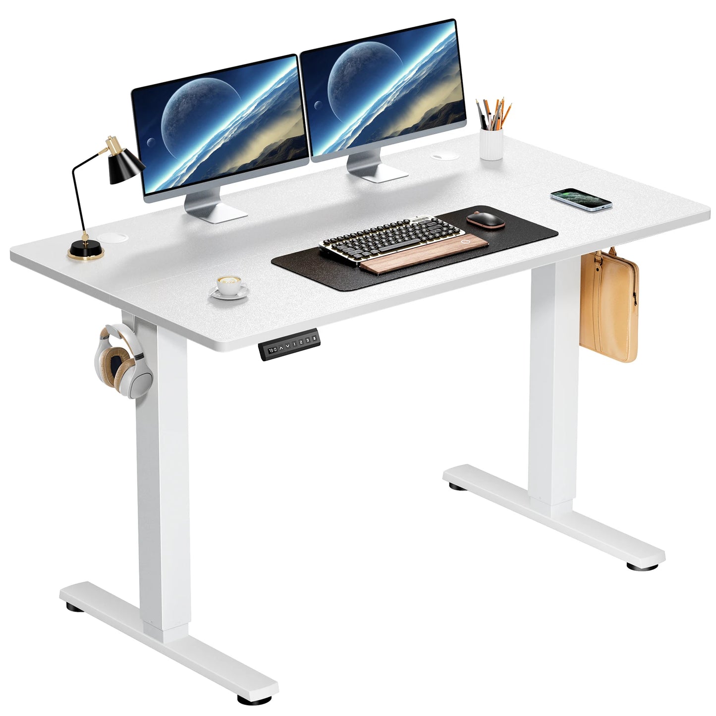 JHK Electric Height Adjustable Standing Desk Ergonomic Office Table