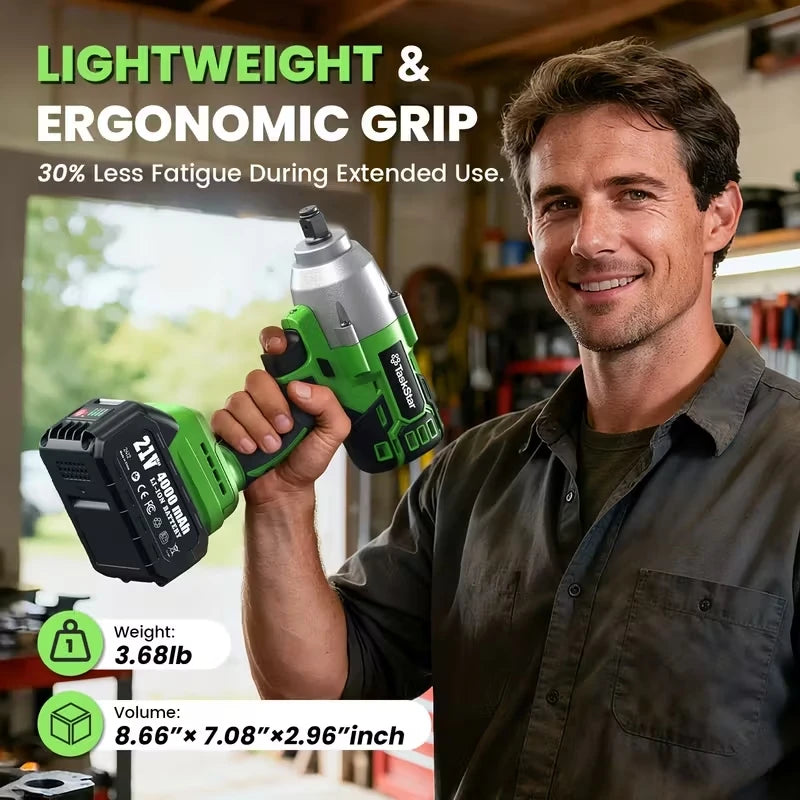 Taskstar 1600Nm Brushless Cordless Impact Wrench