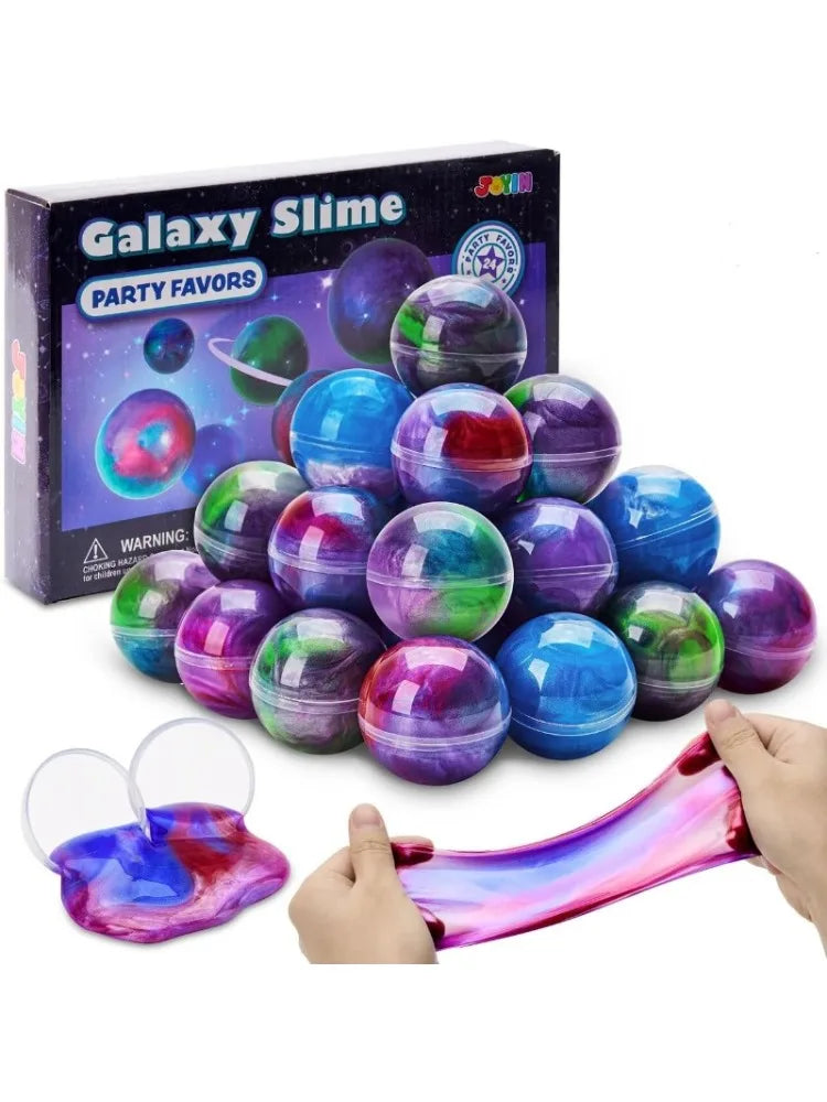 Galaxy Stretchy Slime Ball Party Favors For Classroom Rewards