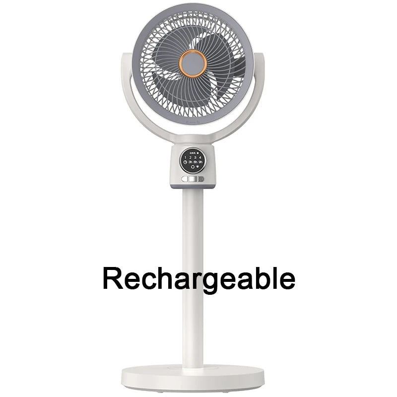 Balashov USB Rechargeable Portable Floor Turbine Air Circulation Fan