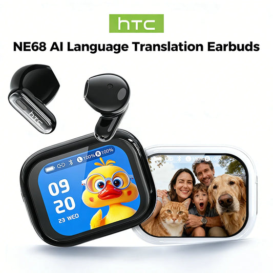 Wireless Bluetooth Earphones With Active Noise Cancellation And Touch Control