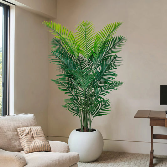 Olitree Artificial Areca Palm Tree For Indoor Home Decor