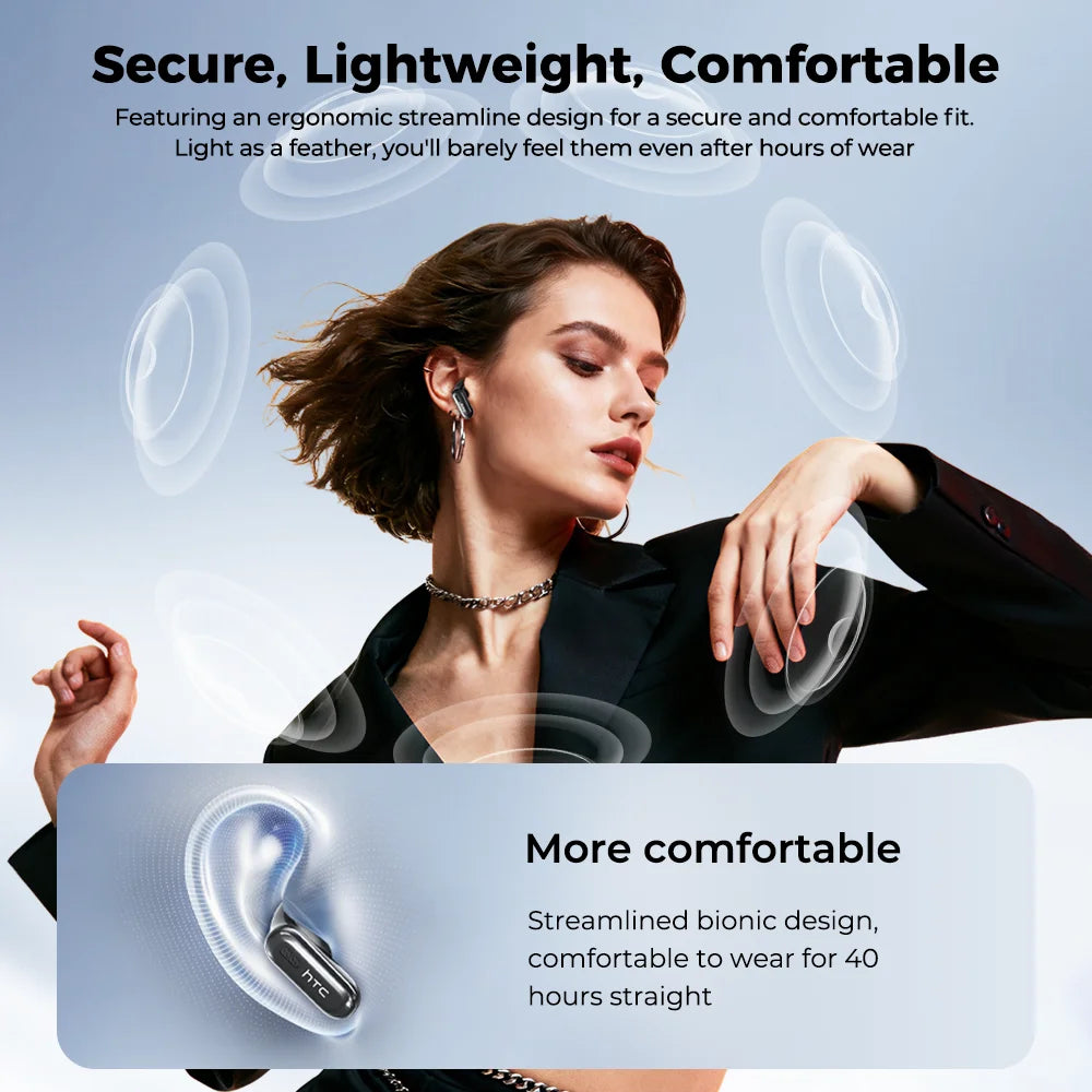 Wireless Bluetooth Earphones With Active Noise Cancellation And Touch Control