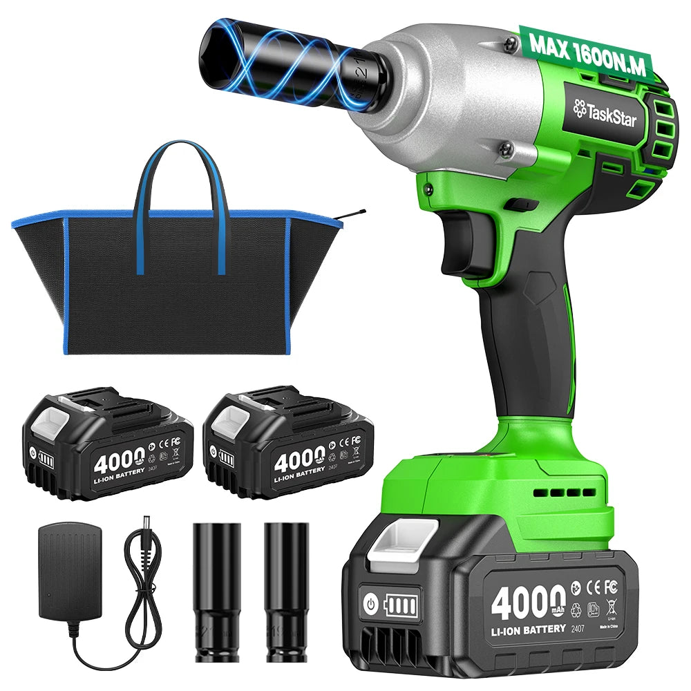 Taskstar 1600Nm Brushless Cordless Impact Wrench