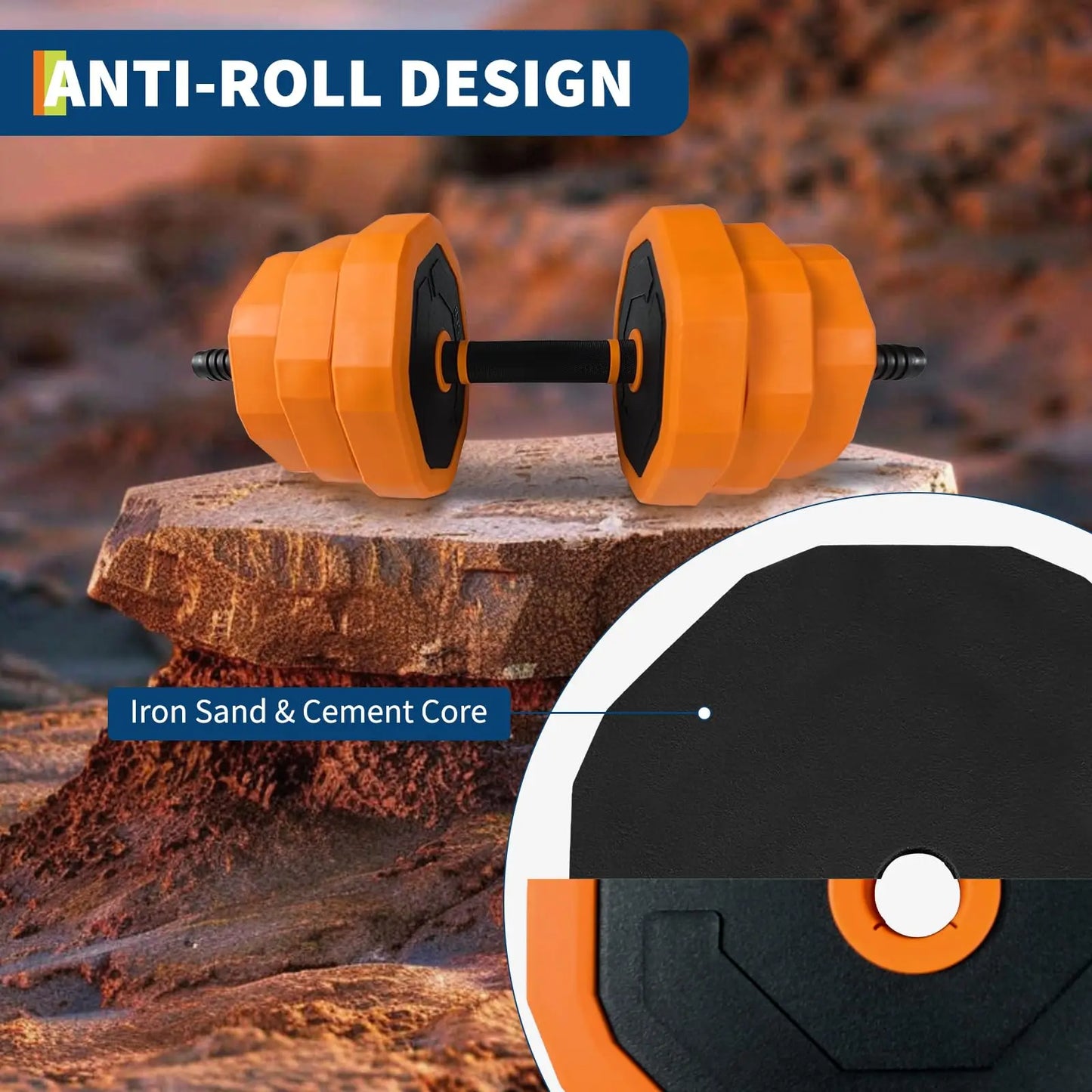 Adjustable Dumbbells With Connector And Versatile Home Gym Set