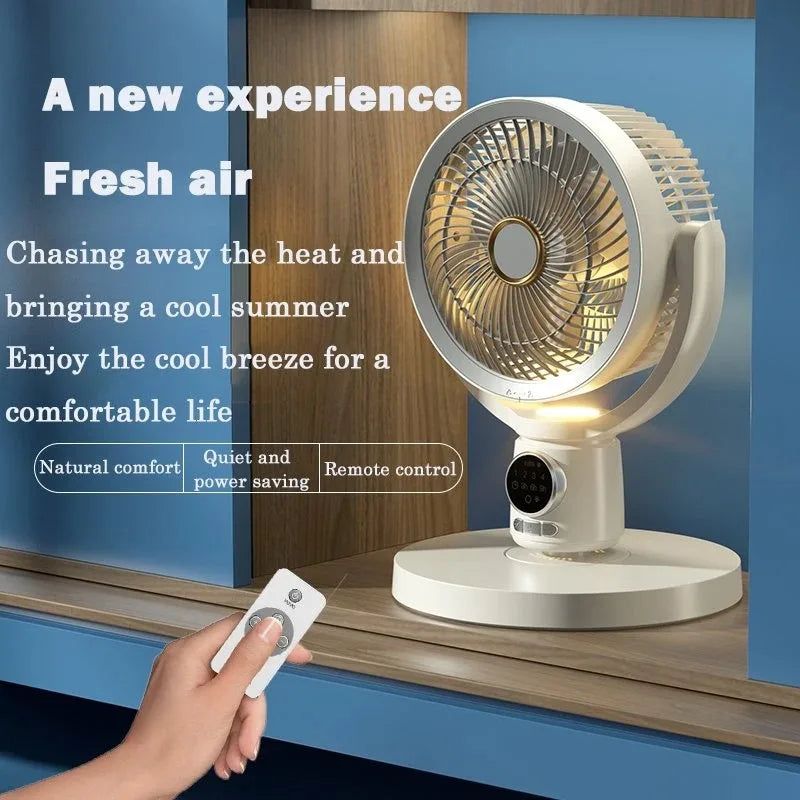 Balashov USB Rechargeable Portable Floor Turbine Air Circulation Fan