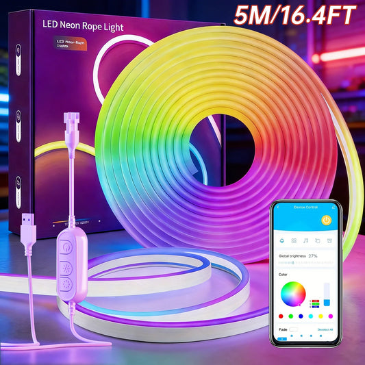 Gupup Waterproof Flexible LED Neon Light Strip For Decoration