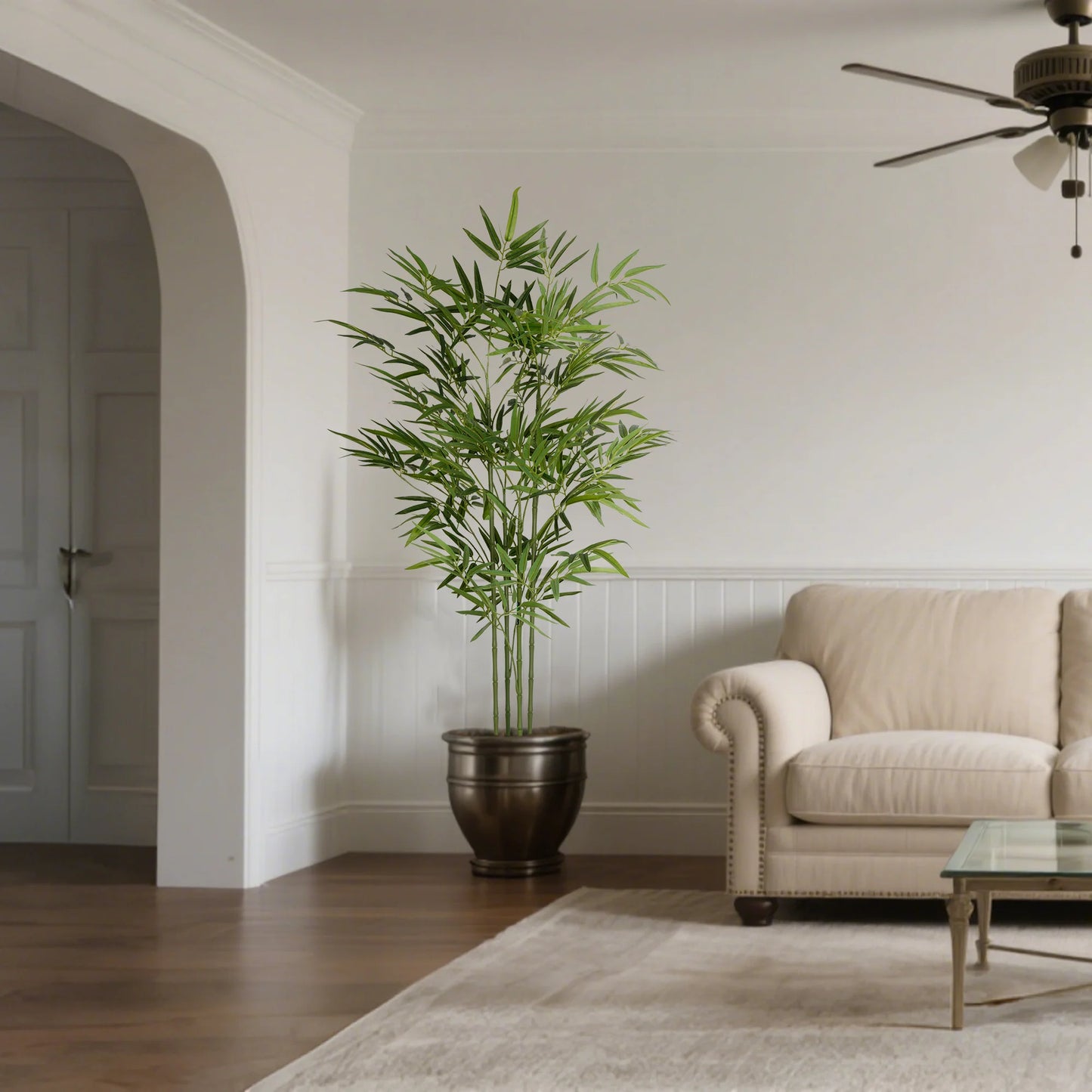 Olitree Artificial Bamboo Tree With Realistic Indoor Outdoor Decor