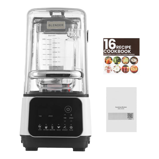 Succebuy 2200 Watt Countertop Blender With Shield For Kitchen Food Processing