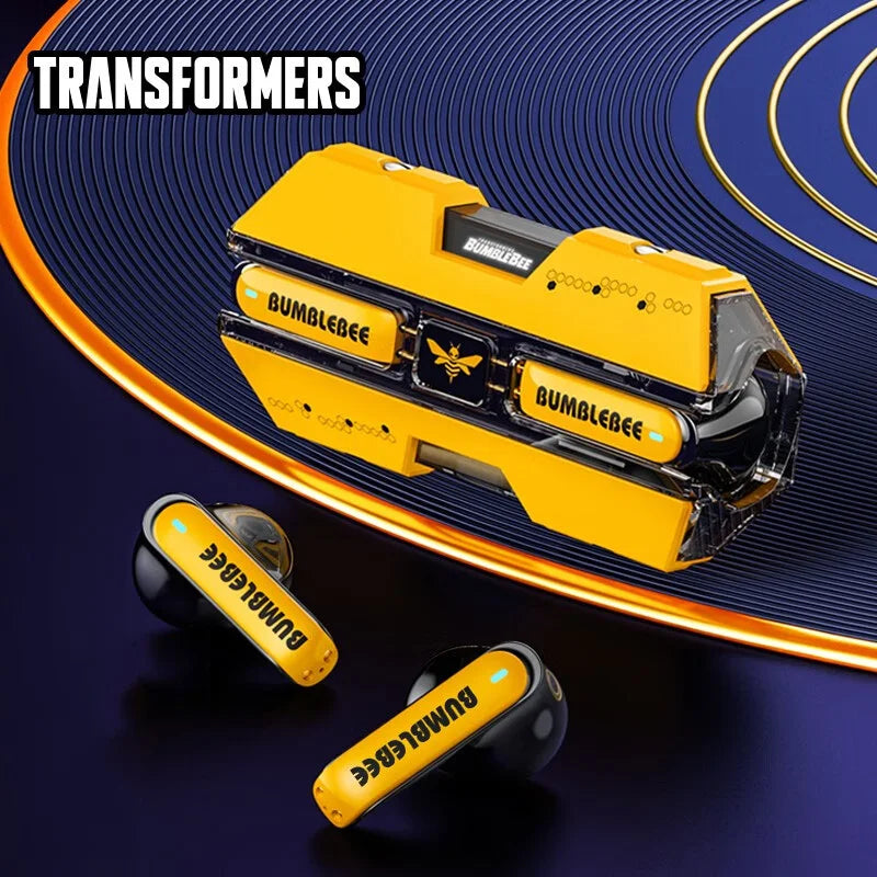 Transformers Bluetooth Gaming Earphones Enc Noise Reduction Hd Call