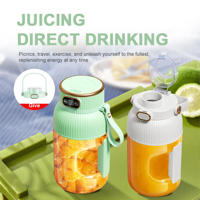 Portable USB Rechargeable Fruit Juicer Blender Cup