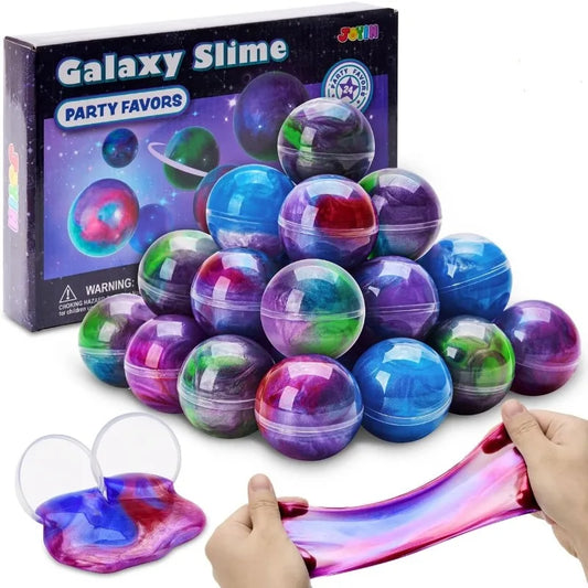 Galaxy Stretchy Slime Ball Party Favors For Classroom Rewards