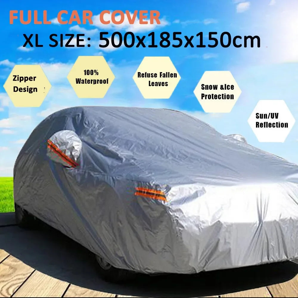 Thickened Outdoor Car Cover With Four Season Ultraviolet Dust Protection