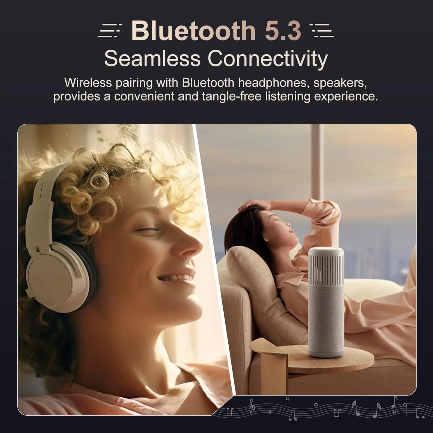 Mechen Portable Mp3 Player Bluetooth 5.3 Touchscreen And Speakers