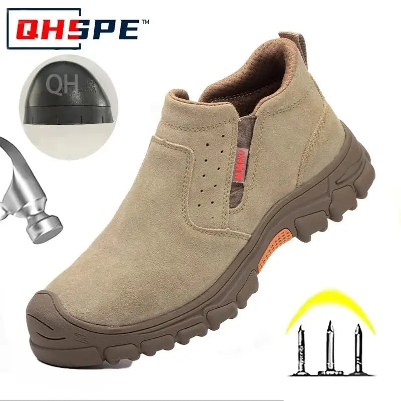 QHSPE Steel Toe Welding Safety Boots With Insulated Protection