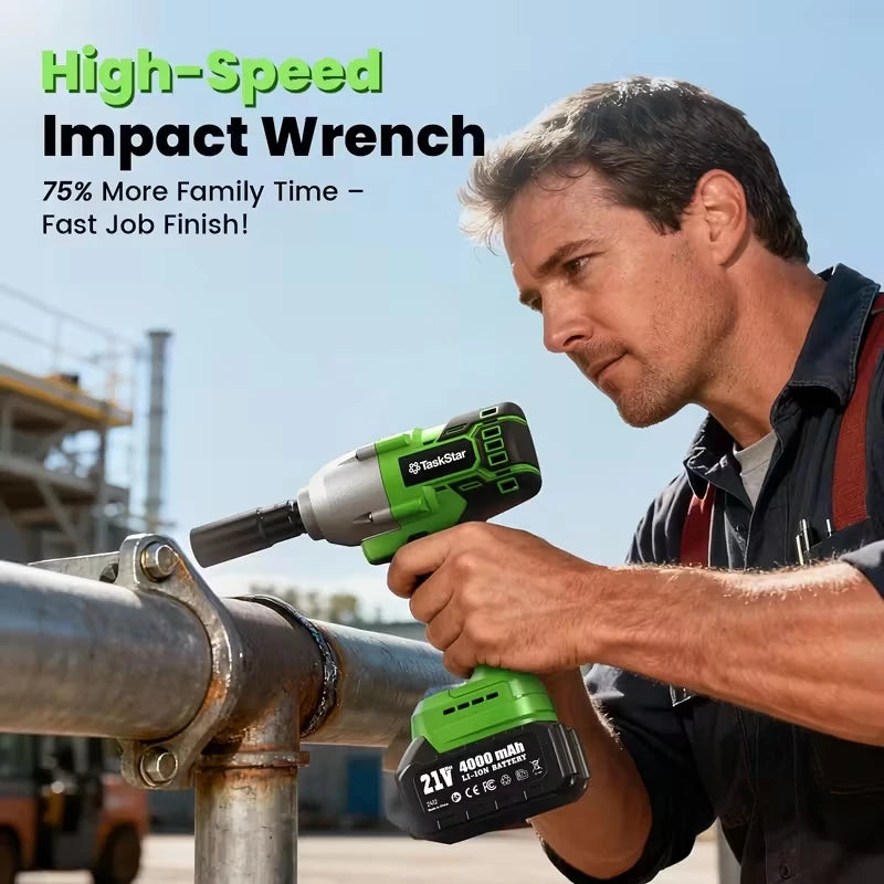 Taskstar 1600Nm Brushless Cordless Impact Wrench