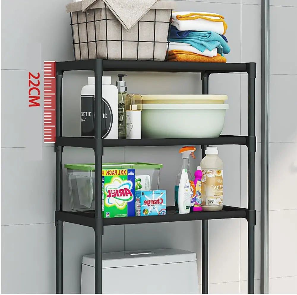 HiMISS Three Tier Over Toilet Bathroom Storage Shelf Organizer