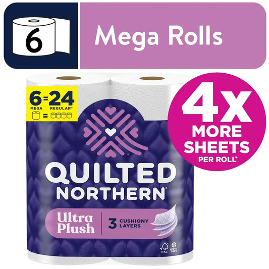 Quilted Northern Ultra Plush 3 Ply Soft Bath Tissue