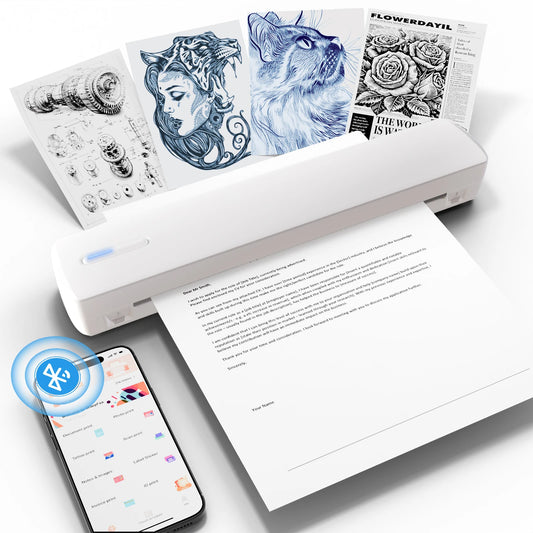 TakeYou Portable A4 Thermal Printer Wireless Bluetooth For Office