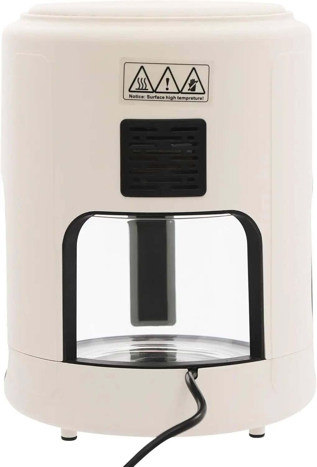 Portable Glass Digital Air Fryer With Eight Preset Cooking Modes And Fast Preheat