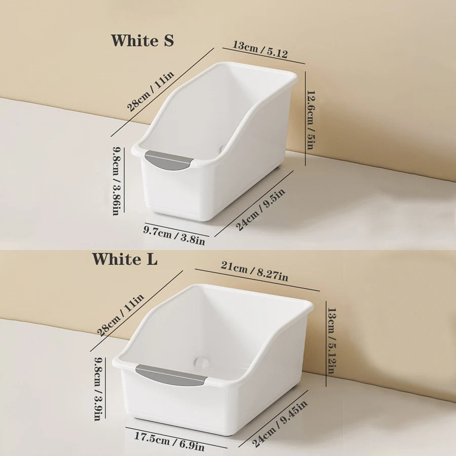 Plastic Under Sink Organizer With Wheels For Kitchen