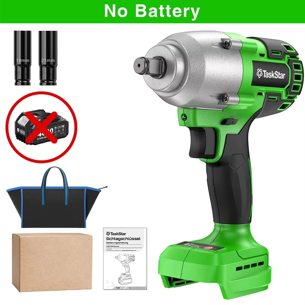 Taskstar 1600Nm Brushless Cordless Impact Wrench