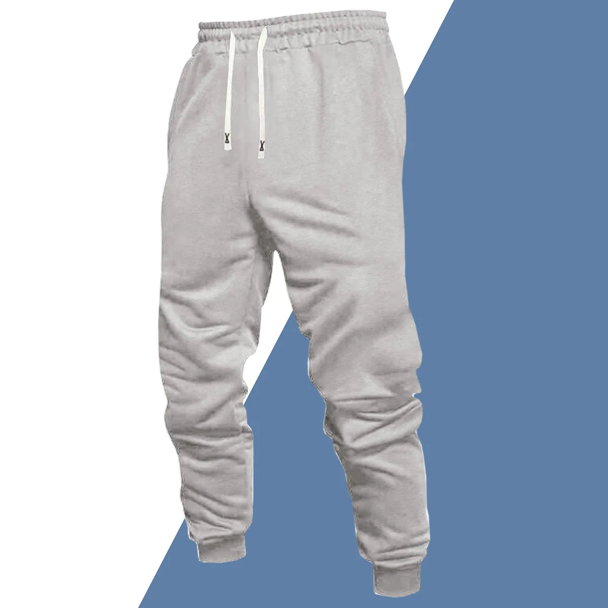Men's Casual Outdoor Sports Jogger Pants With Drawstring Waist