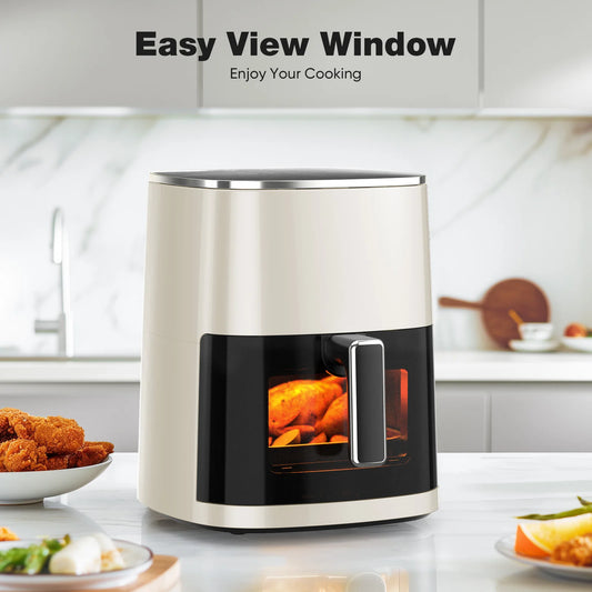 Jhk 6 Quart Electric Air Fryer With Window