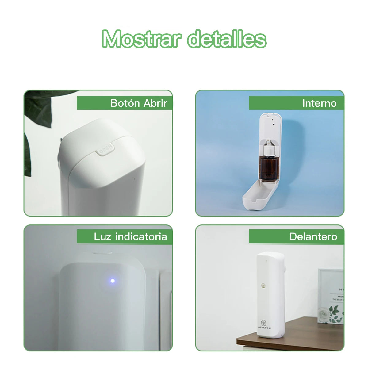 Namste Smart Plug In Wall Fragrance Diffuser For Essential Oils