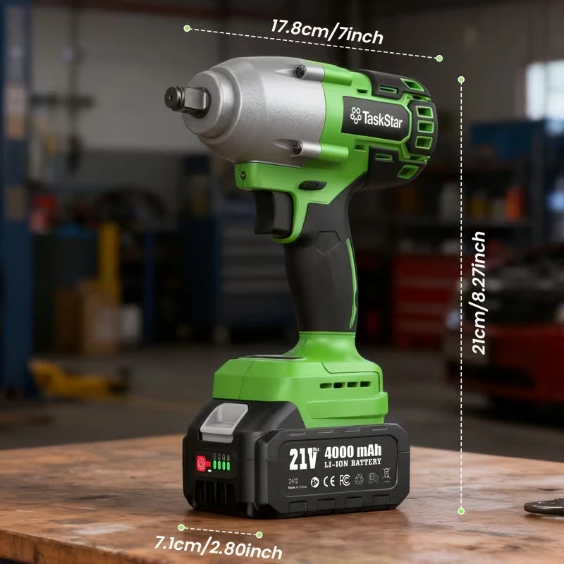 Taskstar 1600Nm Brushless Cordless Impact Wrench