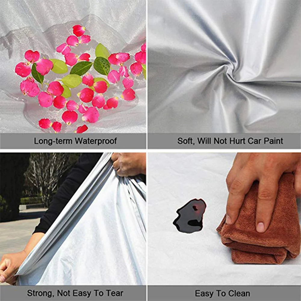 Thickened Outdoor Car Cover With Four Season Ultraviolet Dust Protection