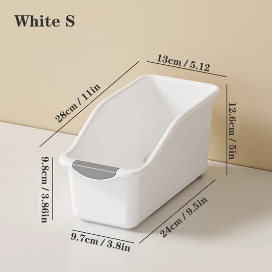 Plastic Under Sink Organizer With Wheels For Kitchen