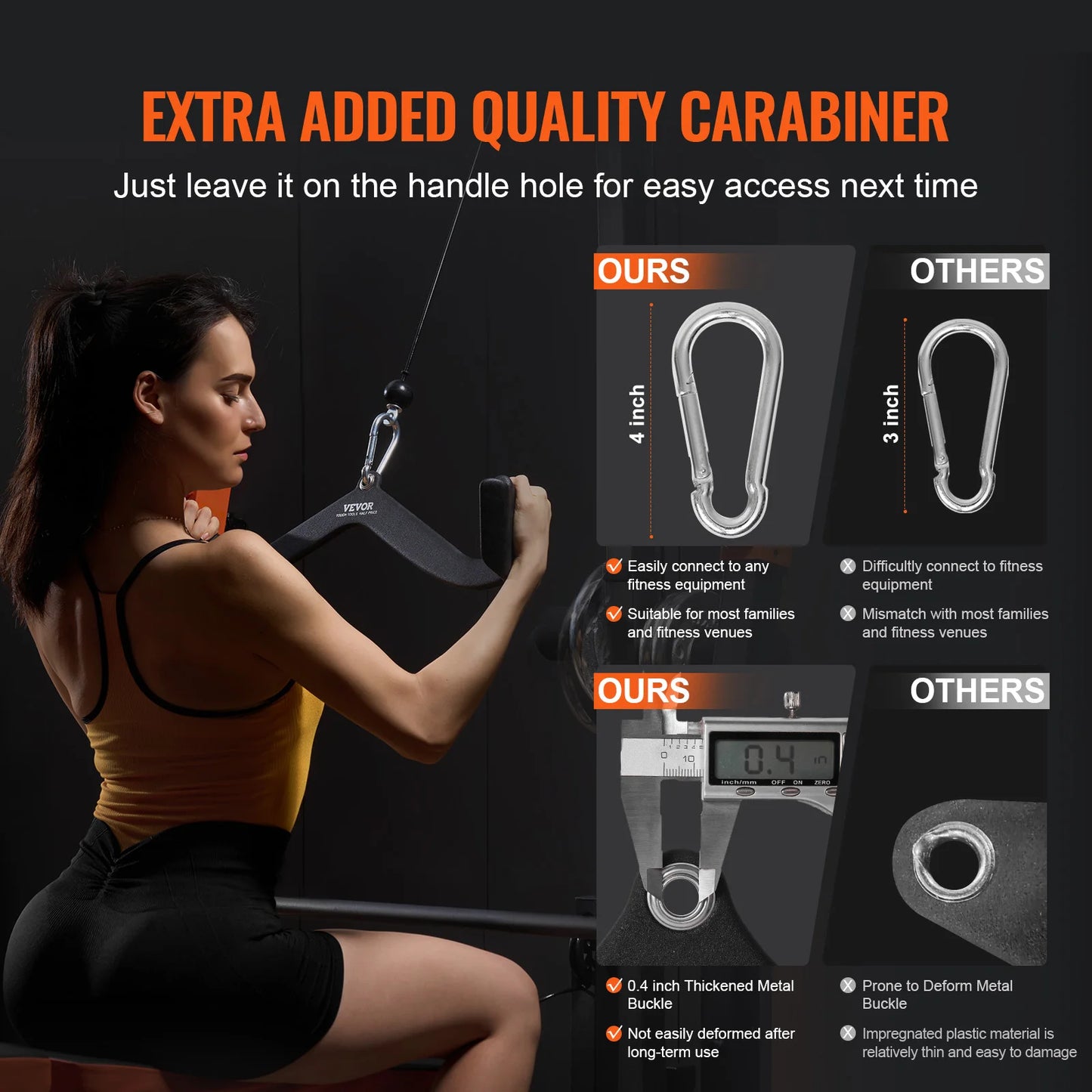 Succebuy Lat Pulldown Attachment Cable Machine