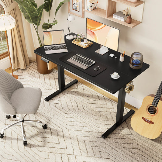 JHK Electric Height Adjustable Standing Desk For Office Gaming