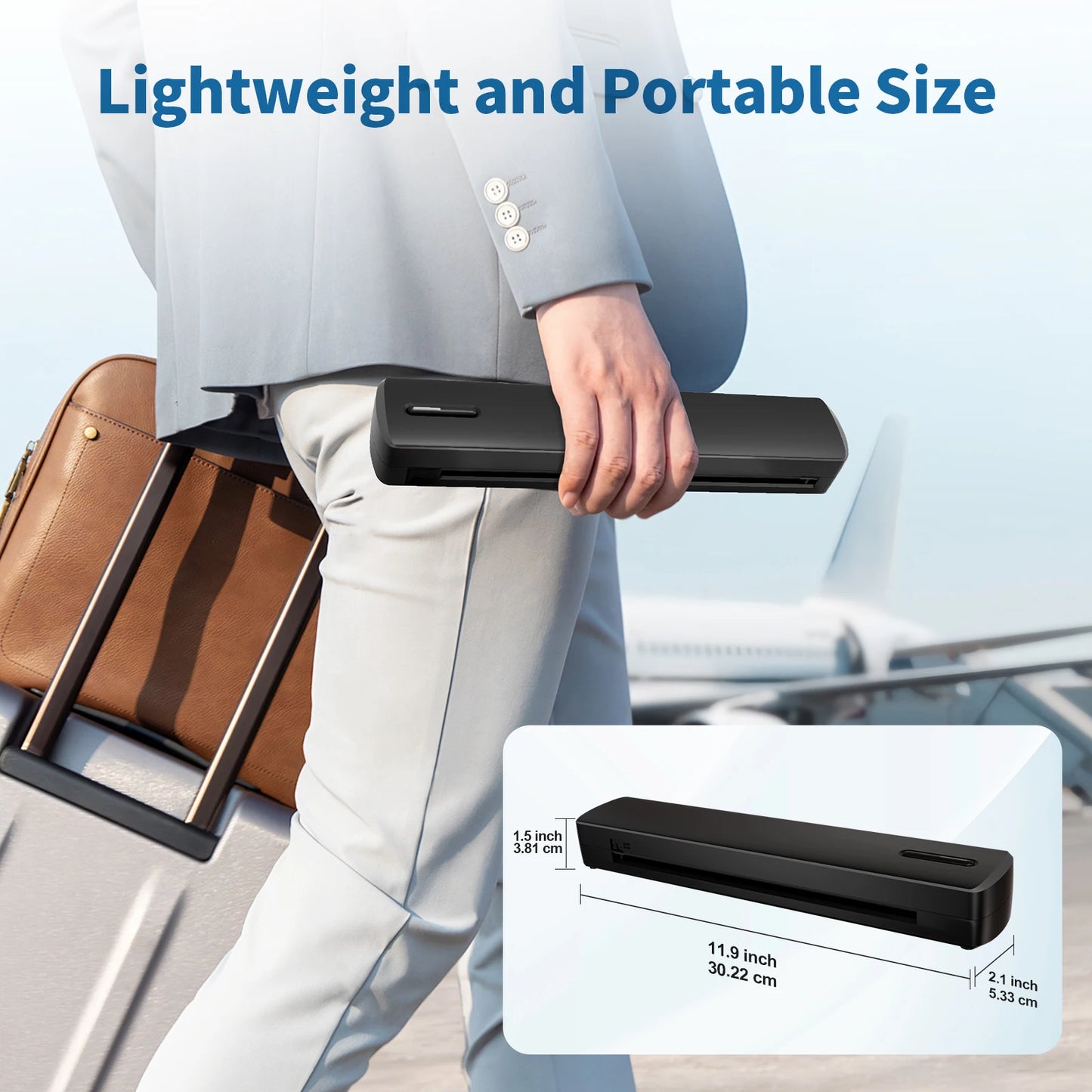TakeYou A4 Portable Thermal Bluetooth Wireless Printer
