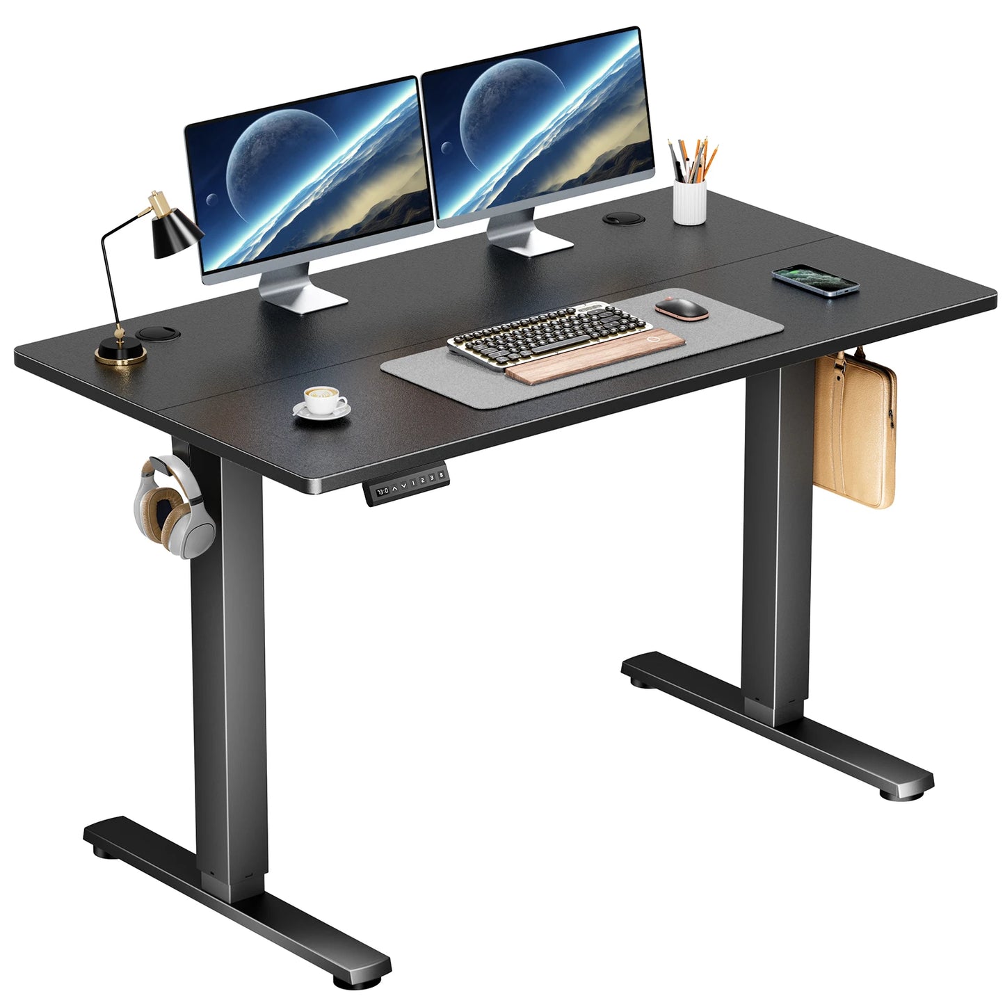 JHK Electric Height Adjustable Standing Desk Ergonomic Office Table