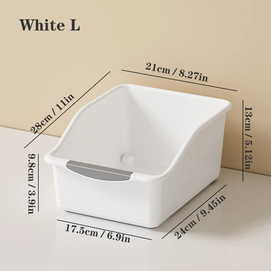 Plastic Under Sink Organizer With Wheels For Kitchen Cabinet Storage