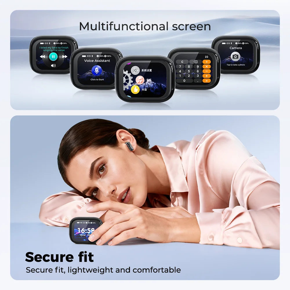 Wireless Bluetooth Earphones With Active Noise Cancellation And Touch Control