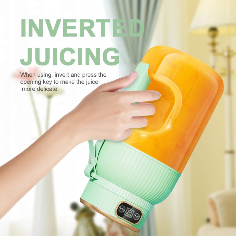 Portable USB Rechargeable Fruit Juicer Blender Cup