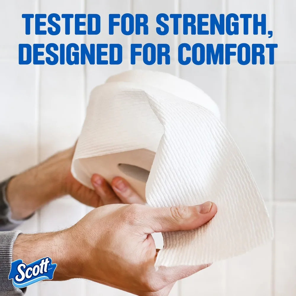 Scott ComfortPlus Extra Soft Strong Toilet Paper 12 Mega Rolls