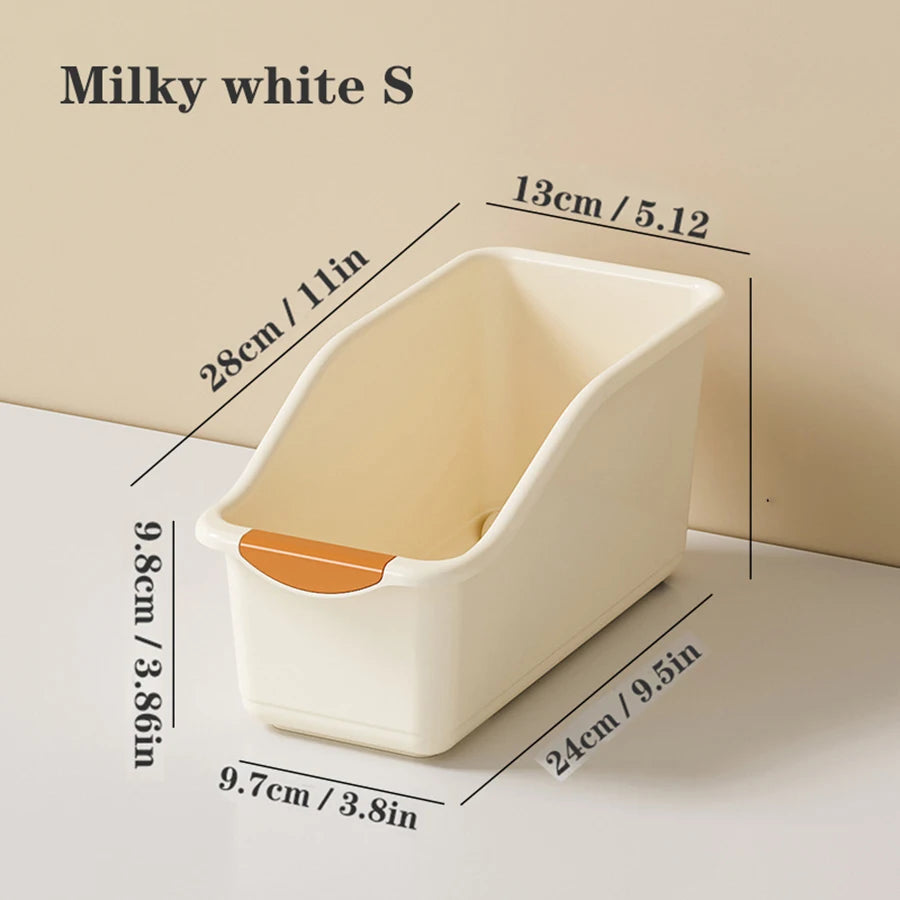 Plastic Under Sink Organizer With Wheels For Kitchen