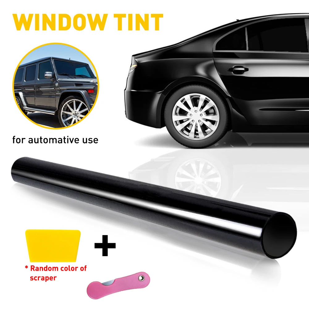 Car Window Privacy Tint Film With Static Cling UV Protection