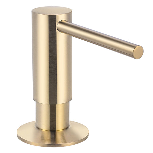 Brass Pump Liquid Soap Dispenser for Kitchen Countertops